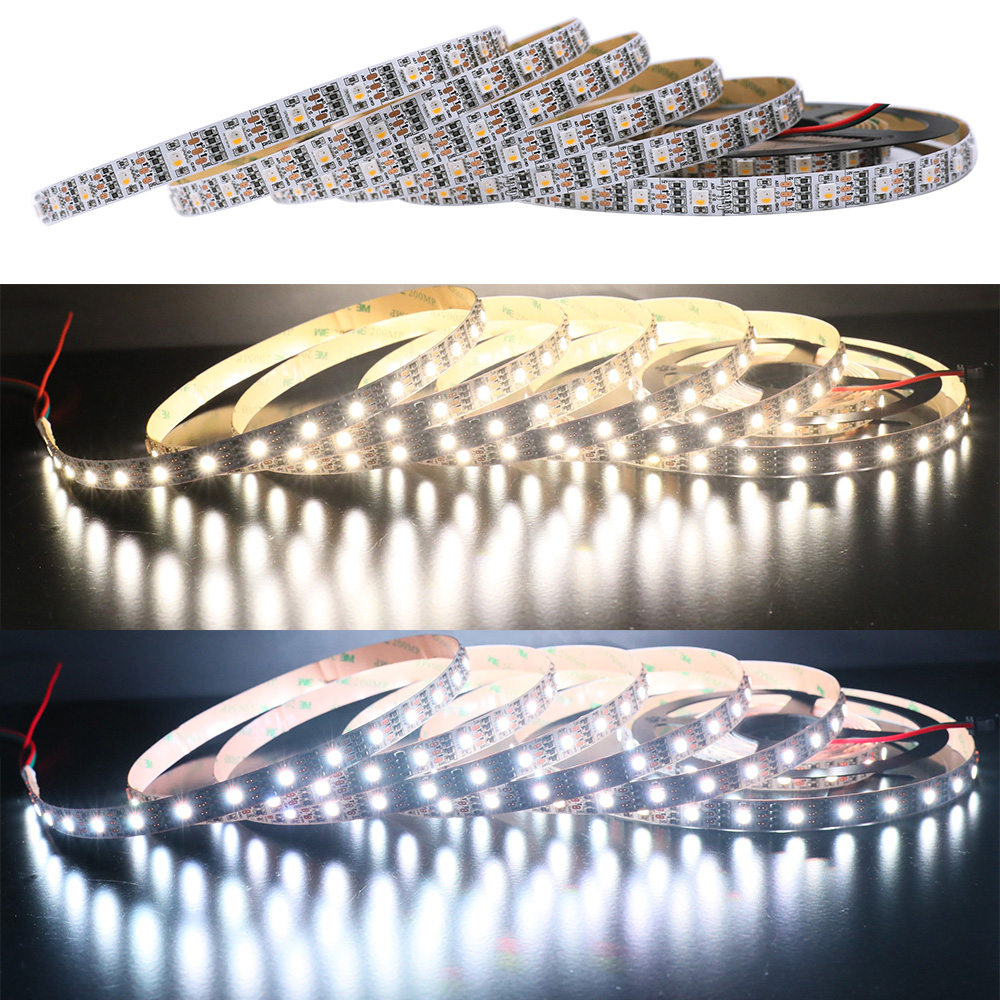 DC12V RGBW 16.4Ft 270LEDs SK6812 Individually Addressable LED Strip Light DC12V RGBW 16.4Ft 270LEDs SK6812 Individually Addressable LED Strip Light